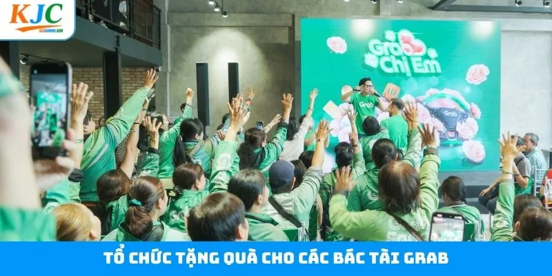 Thông tin sự kiện tổ chức tặng quà cho các bác tài Grab Thông tin sự kiện tổ chức tặng quà cho các bác tài Grab