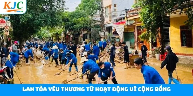 KJC muốn khơi dậy tình yêu thương với đồng bào KJC muốn khơi dậy tình yêu thương với đồng bào